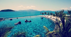 Đi bơi ở amiana resort - nha trang review