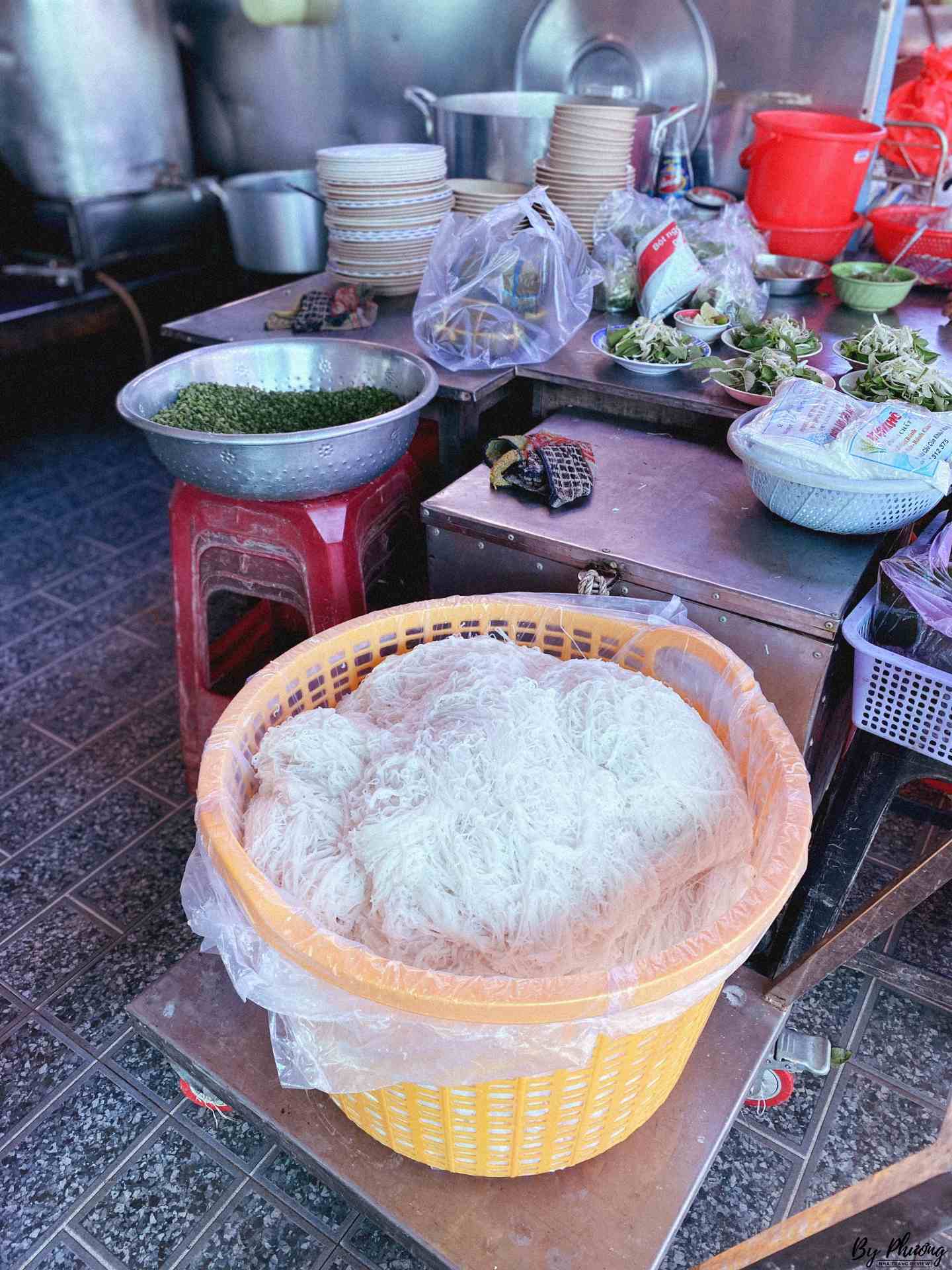 bún nước cô bé diên phú