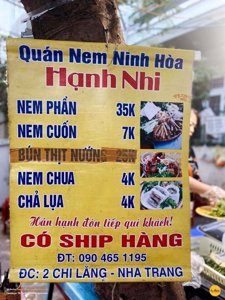 nha trang ăn nem ở đâu ngon